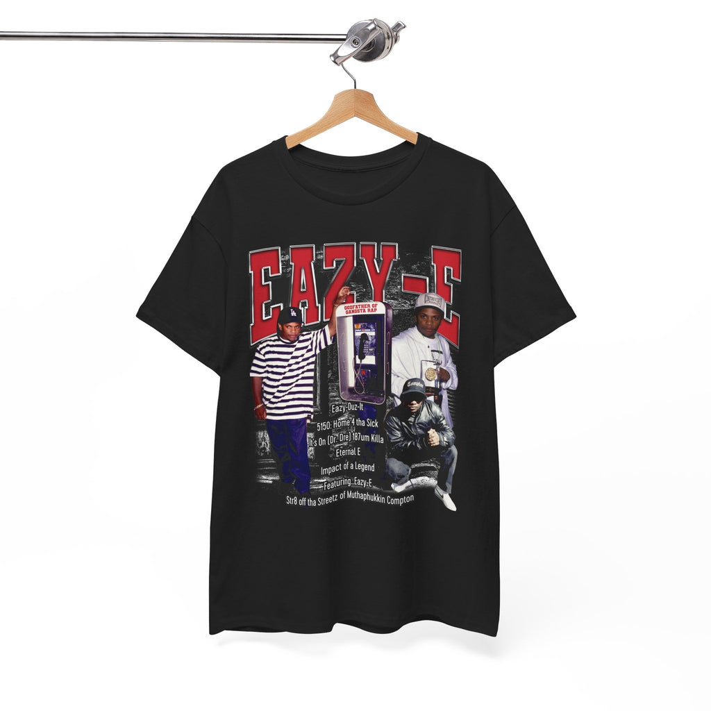 Eazy E V1 NWA Raiders Los Angeles T Shirt Oversize 90S Graphic Bootleg Hip Hop